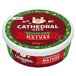 Cathedral City Plant Based Dairy Free Cheddar Flavour Spread 225g instore Cromwell Road London