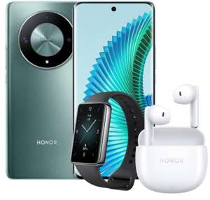 Honor Magic6 Lite 256GB 8GB 5G Smartphone + 300GB Three Data, £14pm + £45 Upfront + Claim Free Honor Band 9 Watch & Earbuds X6 Headphones