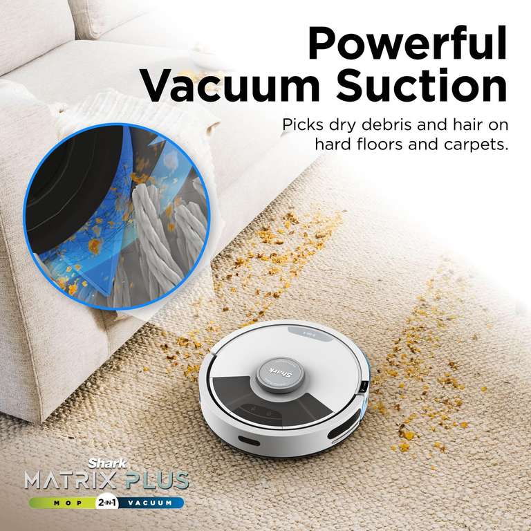Shark Matrix Plus 2-in-1 Robot Vacuum and Mop – £229.99 at Amazon ...