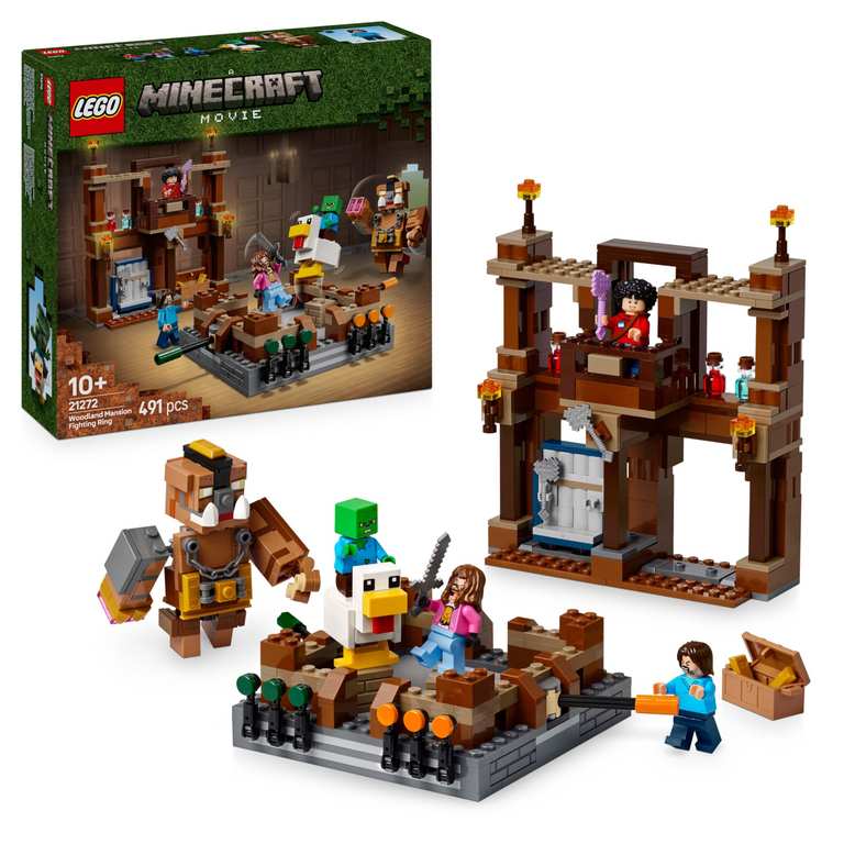 LEGO Minecraft Woodland Mansion Fighting Ring 21272