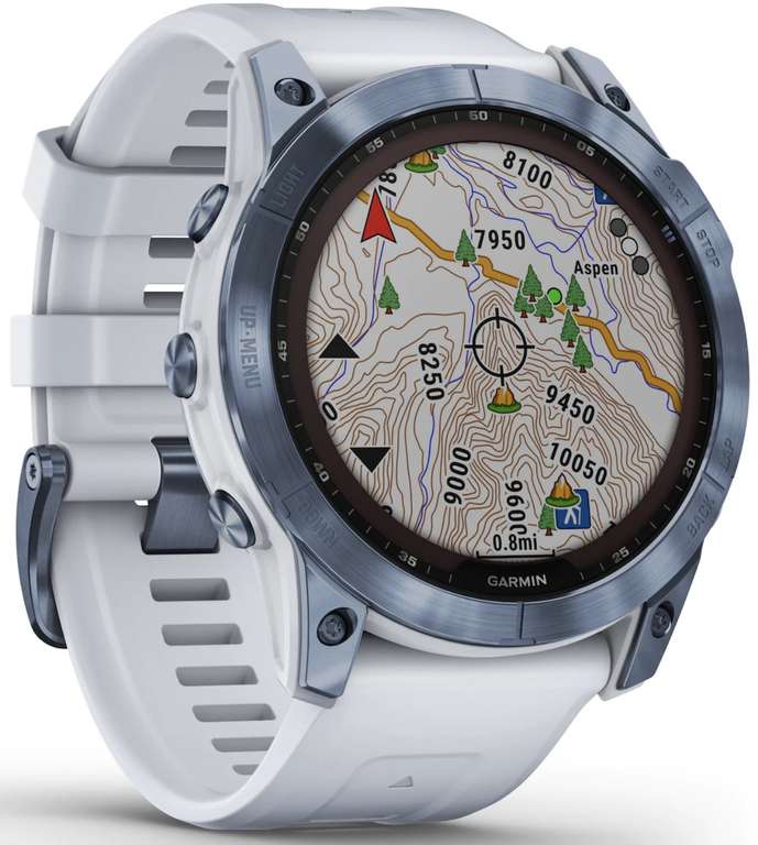 Garmin Watch Fenix 7x Sapphire Solar Whitestone Titanium - £575.10 with code delivered @ Jura Watches