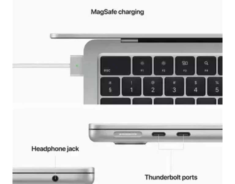 Apple MacBook Air 2022, Apple M2 Chip, 8GB RAM, 256GB SSD, 13.6 Inch - £1069.99 @ Costco