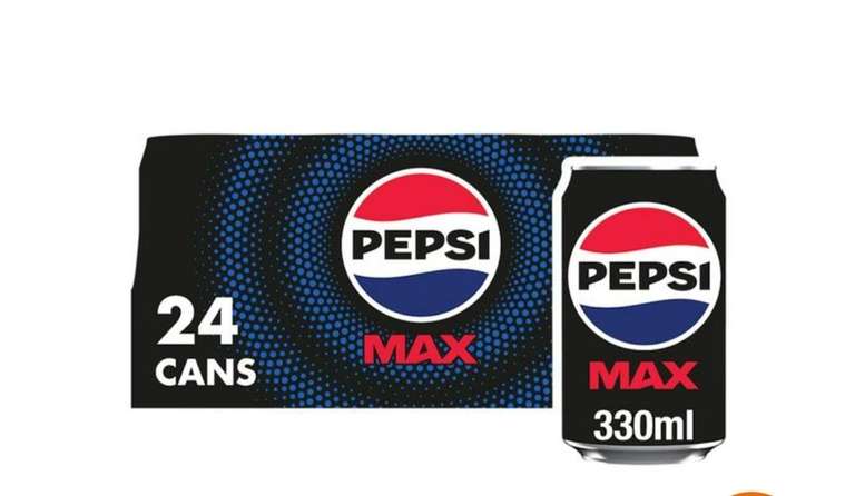 Pepsi Max No Sugar Cola Cans 24x330ml x 2 - Nectar Price