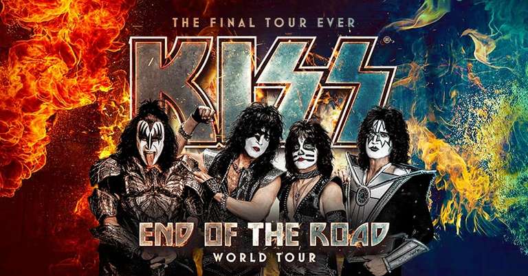 Kiss Tickets 2-4-1 for Manchester July 7th & Glasgow July 8th (With Discount Code) via Ticketmaster