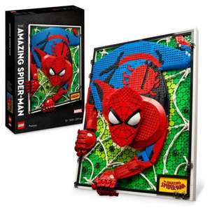 LEGO 31209 ART The Amazing Spider-Man 3D Poster Craft Set w/code