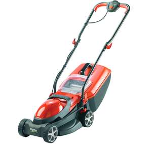 Flymo Chevron 32VC Electric Wheeled Lawnmower - 1200 W, 32 cm, with Rear Roller £76.99 free delivery @ Amazon