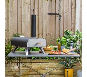 ZANUSSI ZPO1BPC Wood Pellet Pizza Oven - Black (Including Paddle & Cover) £94.99 Delivered @ Currys