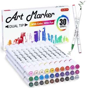 Shuttle Art 30 Colours Art Pens Sold by Lexeu FBA