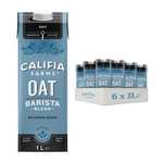 Califia Farms Oat Barista Blend - 6 x 1L £9 / £8.10 Subscribe & Save possible extra 20% with first order @ Amazon