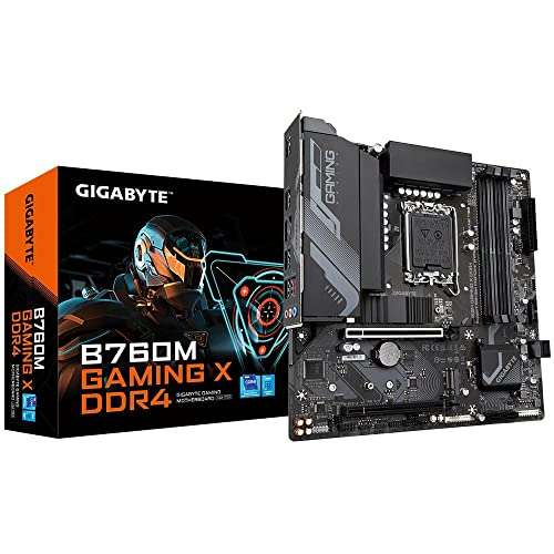Gigabyte B760M GAMING X DDR4 mATX Motherboard - £ 113.58 via Amazon EU on Amazon