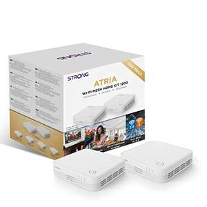 STRONG ATRIA AC1200 Whole Home Mesh Wi-Fi System - Dual Band / Ethernet Ports: 3x w/code