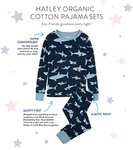 Hatley Boy's Organic Cotton Long Sleeve Printed Pyjama Sets for 5 yrs old £11.19 from Amazon UK