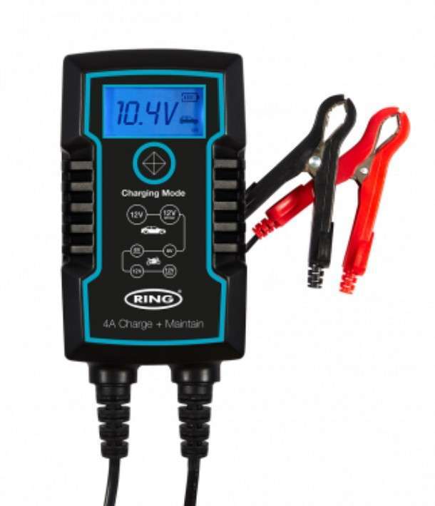 Ring Automotive RSC804 Car Smart Battery Charger - £19.49 with Free collection @ GSF Car Parts