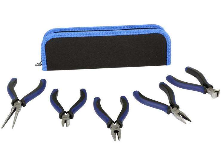Halfords 5 Piece Mini Pliers Set with Pouch - £10.00 + Free click and collect @ Halfords