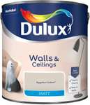 Dulux 500006 Matt Emulsion Paint For Walls And Ceilings - Egyptian Cotton 2.5L with voucher