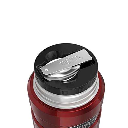 Thermos 184807 Stainless King Food Flask, Cranberry Red, 0.47 L