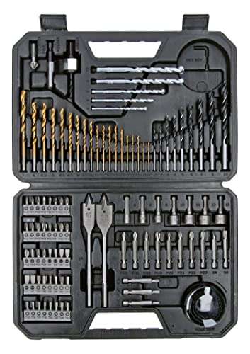 Bosch Professional 2608594070 Mixed Accessory Set (103 Piece), Black - £19.52 @ Amazon