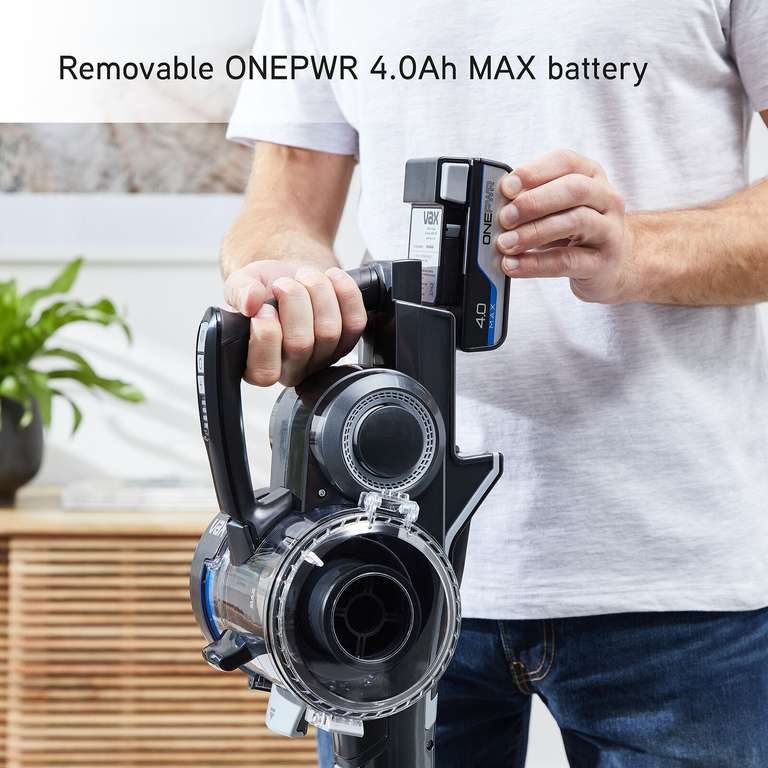 Refurbished Vax OnePWR Blade 4 Cordless Vacuum Cleaner 0.6L 18V CLSV-B4KSRB £79.99 @ Vax / ebay