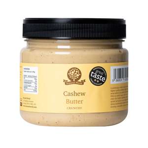 Nutural World - Crunchy Cashew Butter (1kg) Great Taste Award winner