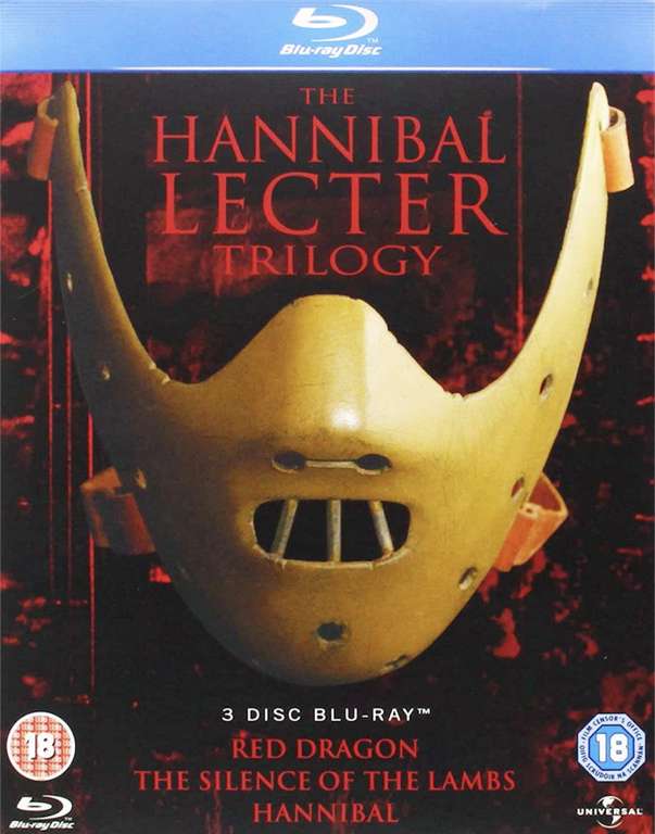 The Hannibal Lecter Trilogy Blu-ray (used) £5.39 with codes @ World of Books