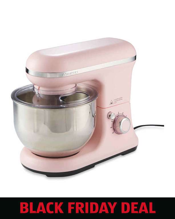 Ambiano Classic Stand Mixer - Pink (3 Year Warranty) £29.99 + £2.95 P&P (Free over £30) @ Aldi