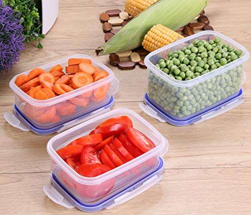 KICHLY Plastic Airtight Food Storage Containers - BPA FREE - 9 Containers + Lids) - £12.74 Sold by Utopia Deals Europe @ Amazon