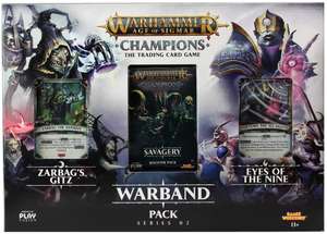 Warhammer Age of Sigmar: Champions Warband Collectors Pack and Lightseeker Trading Card Game - £1 instore @ OneBelow, Nottinghamshire