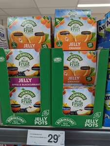 Robinsons Fruit Pots 4pack 29p @ Farmfoods Ilford