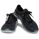 Crocs Women's Literide 360 Pacer Trainer Black Slate Grey Size 4UK | Size 2UK £18.80