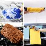 2 Set Car Wash Mitt and Microfiber Drying Towel - £8.99 Sold by KWDYL / fulfilled By Amazon