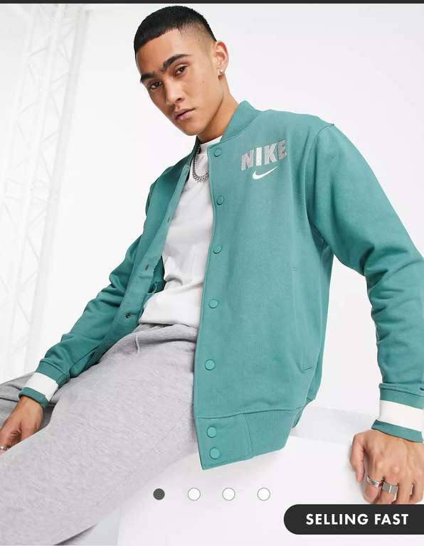 Nike jacket Now £22.88 with code - Delivery is £4.50 or free delivery pass min £35 spend @ Asos