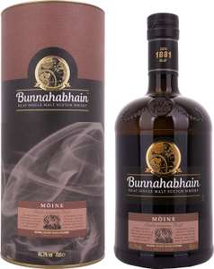Bunnahabhain Moine Peated Islay Single Malt Whisky 46.3% ABV 70cl