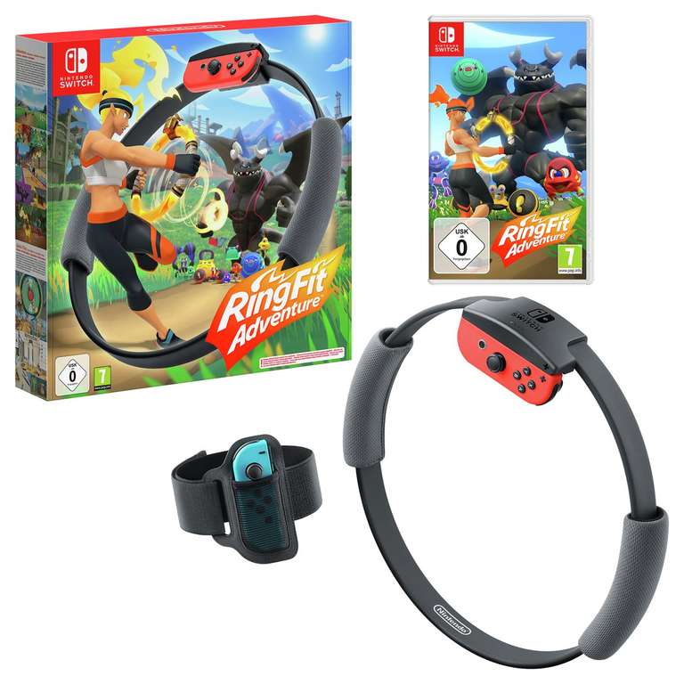 Used: Ring Fit Adventure w/Fitness Ring & Leg Strap For Nintendo Switch £30 Free Collection @ CEX