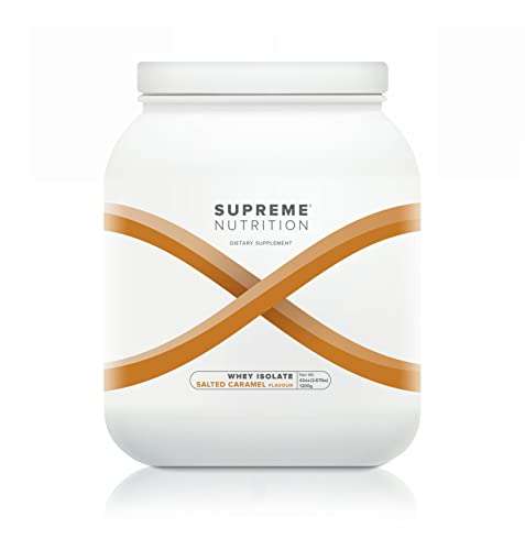 Supreme Nutrition Whey Protein Isolate | 1.2kg - 30 Servings