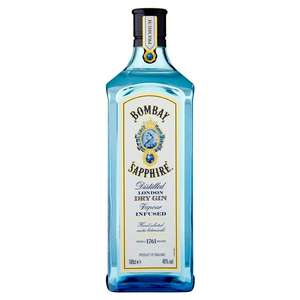 Bombay Sapphire 1 litre gin for £20 at Sainsbury's