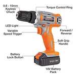 Terratek 13Pc Cordless Drill Driver £28.04 Dispatches from Amazon Sold by Futura Direct Ltd