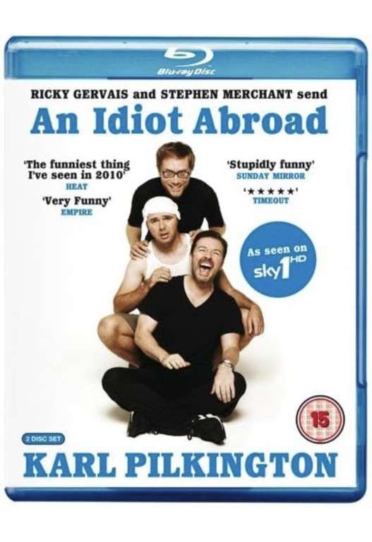 An Idiot Abroad season 1 Blu-ray (Used) £1 with free click and collect @ CeX