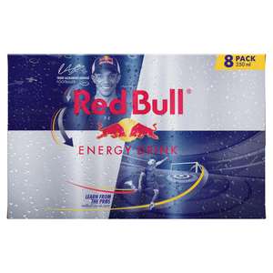 Red Bull Energy Drink 8x250ml £6.50 @ Sainsbury's