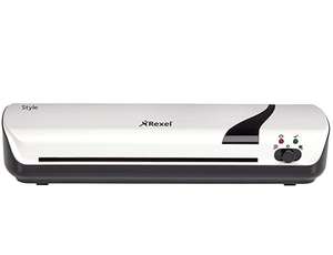 Rexel Style A4 home and office laminator, White 2104511 £20.99 @ Amazon