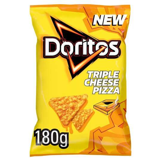 Doritos Pizza or Triple Cheese 180G - £1.25 + Buy One Get One Free @ Lidl Poulton-Le-Fylde