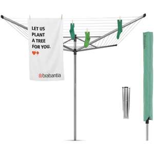 Brabantia Liftomatic Outdoor Rotary Clothes Airer - 60m - £75 with Free Click & Collect @ Homebase
