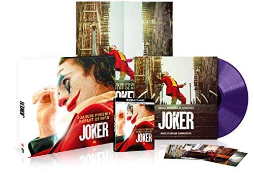 Joker Collector's Edition (4K Ultra-HD - Blu-ray + Original Soundtrack Vinyl Record) £38.53 @ Amazon France