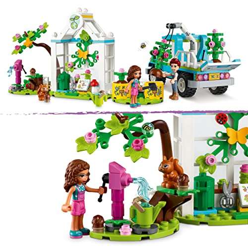 LEGO 41707 Friends Tree-Planting Vehicle Flower Garden Building Set with Toy  Car, Olivia Mini-Doll and Animal Figures £14 @ Amazon | hotukdeals