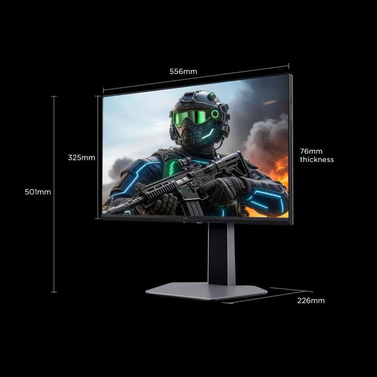 TCL 25G64 25” QD-Mini-LED Monitor — £149 at Amazon | hotukdeals
