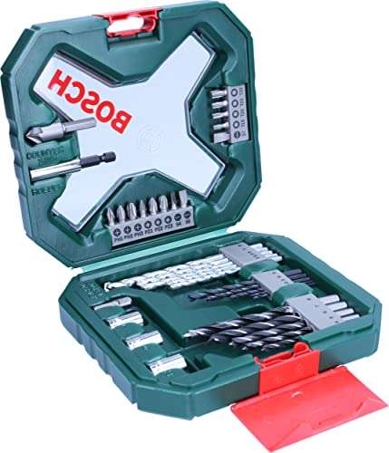 Bosch 34pc. X-Line Drill and Screwdriver Bit Set £9.95 at Amazon