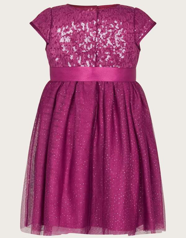 Baby Paige Dress Raspberry £17.50 Free Collection With Code @ Monsoon