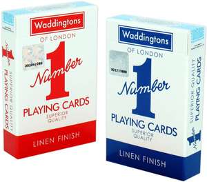 Classic Red and Blue Twin Pack Waddingtons Number 1 £3.00 Amazon prime Exclusive @ Amazon