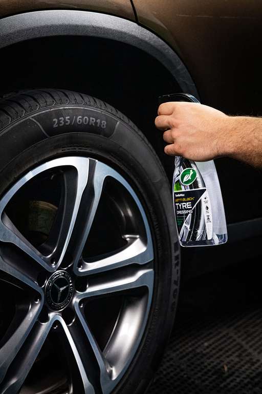 2 x Turtle Wax 51801 Wet N Black Car Tyre Cleaning & Shine For Wet Look (£4.67 each, min order 2)