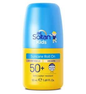 Boots Soltan Kids Sun Cream - 2 for £5 / 2 for £4.50 With Advantage Card and Free Water Bottle + £1.50 Click & Collect @ Boots