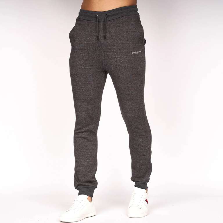 Men's Crosshatch Organic Cotton Joggers half price with code (5 Colours Available)